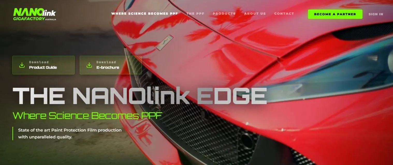 NANOlink Australia homepage hero, The NANOlink Edge