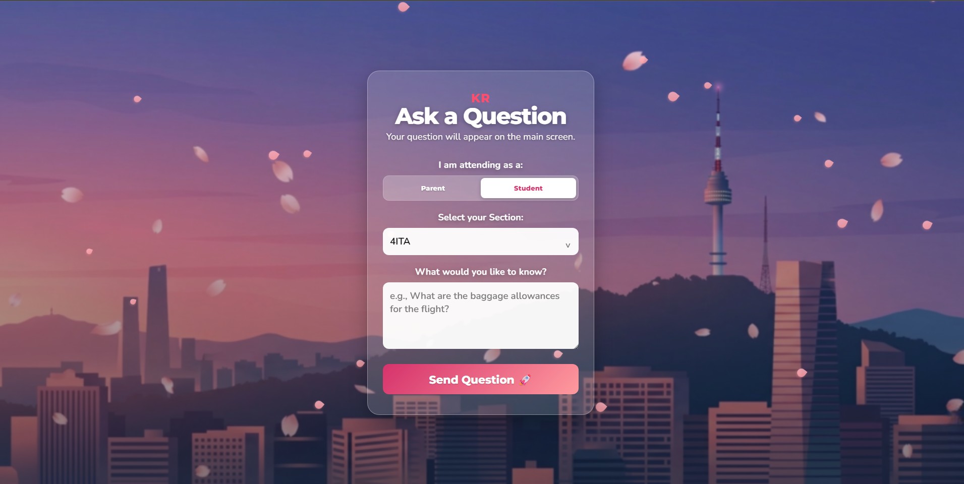 UST CICS International Q&A